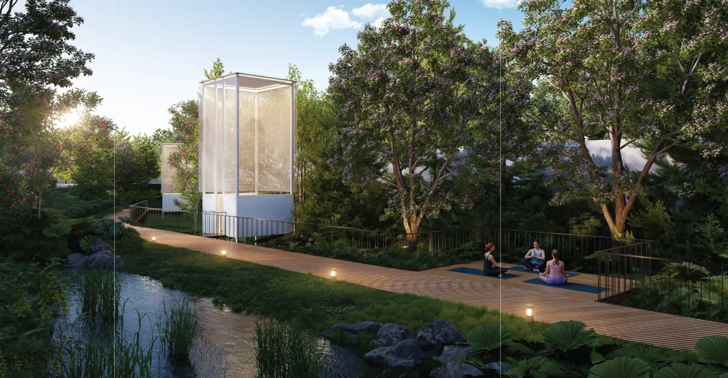 Natural Jogging Trail & Yoga Deck